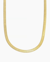 18k gold venice necklace from the jewelry brand Gorjana.