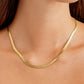 18k gold venice necklace from the jewelry brand Gorjana.