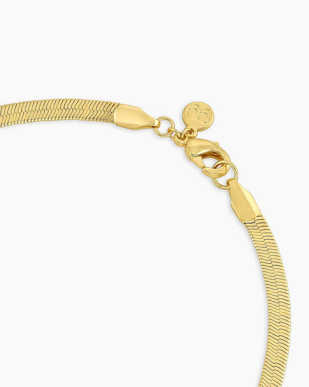 18k gold venice necklace from the jewelry brand Gorjana.