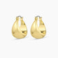 18k gold plated hoop earrings from the jewelry brand Gorjana.