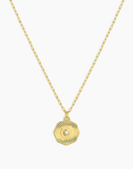 Birthstone Coin Necklace