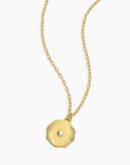 Birthstone Coin Necklace