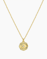 Birthstone Coin Necklace