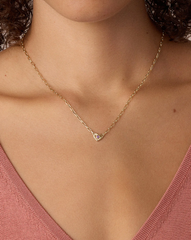 Birthstone Heart Necklace