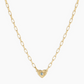 Birthstone Heart Necklace