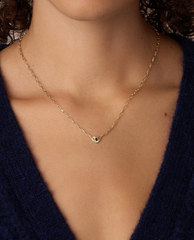 Birthstone Heart Necklace