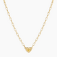Birthstone Heart Necklace