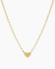 Birthstone Heart Necklace