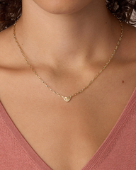 Birthstone Heart Necklace