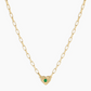 Birthstone Heart Necklace