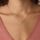 Birthstone Heart Necklace