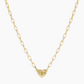 Birthstone Heart Necklace