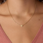Birthstone Heart Necklace