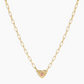 Birthstone Heart Necklace