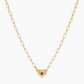 Birthstone Heart Necklace