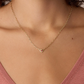 Birthstone Heart Necklace