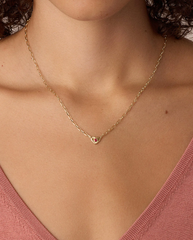 Birthstone Heart Necklace