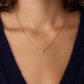 Birthstone Heart Necklace