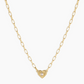 Birthstone Heart Necklace