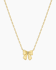 Bow Necklace