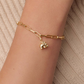 Elephant Parker Charm - Gold