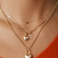 Heart Padlock Charm