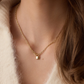 Heart Padlock Interlocking Necklace