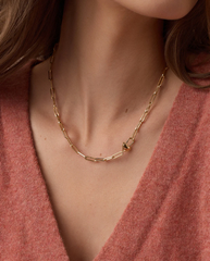 Heart Padlock Necklace