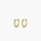 Madison Huggie earring in 18k Gold Plated from Gorjana.