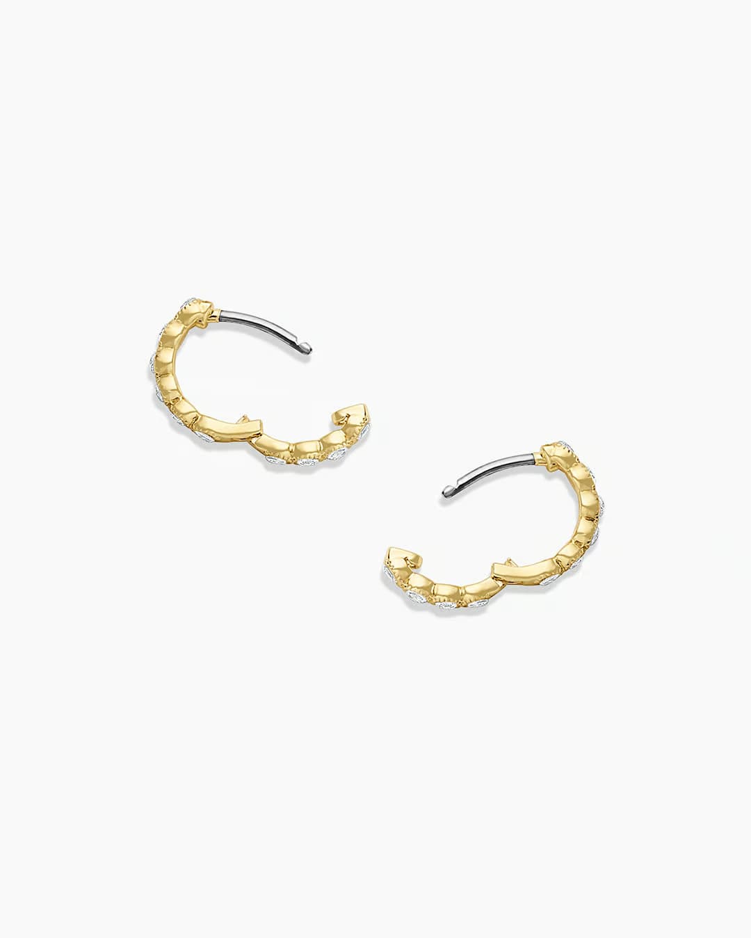 Madison Huggie earring in 18k Gold Plated from Gorjana.