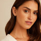 Madison Huggie earring in 18k Gold Plated from Gorjana.