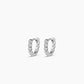 Madison Huggie earring in Silver Plated from Gorjana.