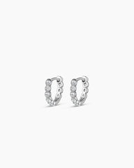 Madison Huggie earring in Silver Plated from Gorjana.