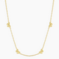 Mini Bow Necklace - Gold