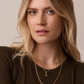 Padlock Parker Charm - Gold - Labradorite