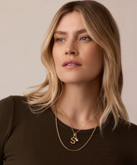 Padlock Parker Charm - Gold - Mother Of Pearl