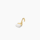 Padlock Parker Charm - Gold - Mother Of Pearl