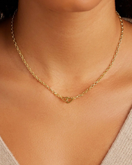 Parker Heart Mini Necklace - Gold