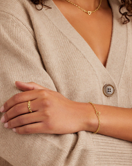 Parker Heart Mini Necklace - Gold