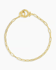 18k Gold Plated Chain Bracelet from the jewelry brand Gorjana.