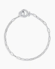 Silver Plated Plated Chain Bracelet from the jewelry brand Gorjana.