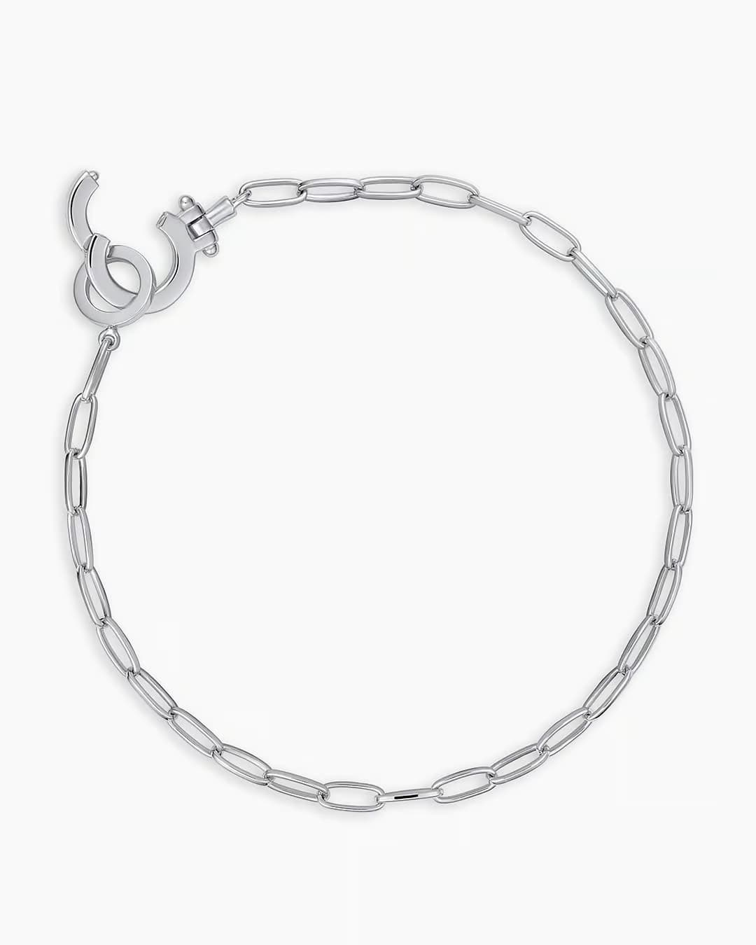 Silver Plated Plated Chain Bracelet from the jewelry brand Gorjana.