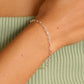 Silver Plated Plated Chain Bracelet from the jewelry brand Gorjana.