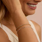 Silver Plated Plated Chain Bracelet from the jewelry brand Gorjana.