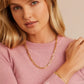 18k gold XL sized chain bracelet from the jewelry brand Gorjana.