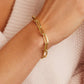 18k gold XL sized chain bracelet from the jewelry brand Gorjana.