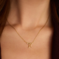 Put a Bow on it Necklace - Gold