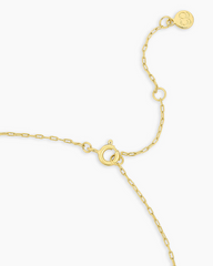 Put a Bow on it Necklace - Gold