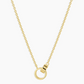 Rose Interlocking Necklace