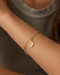 Shell Pearl Parker Charm